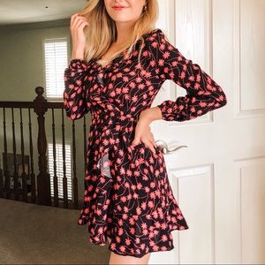 NEW Floral Ruffle Dress